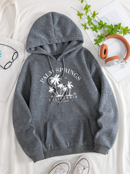 Sidney - Grote hoodie met glimlachprint