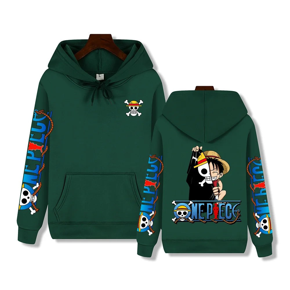 Luffy - Creatieve stijl hoodie voor mannen