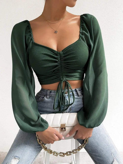 Crop Top Dames - Trendy - Comfortabel Materiaal - Perfect voor Elke gelegenheid