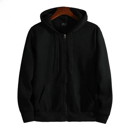 Blake - Grijze Zip Hoodie Voor Unisex