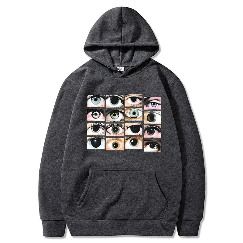 Tina - Hoodie met oogmotief voor dames