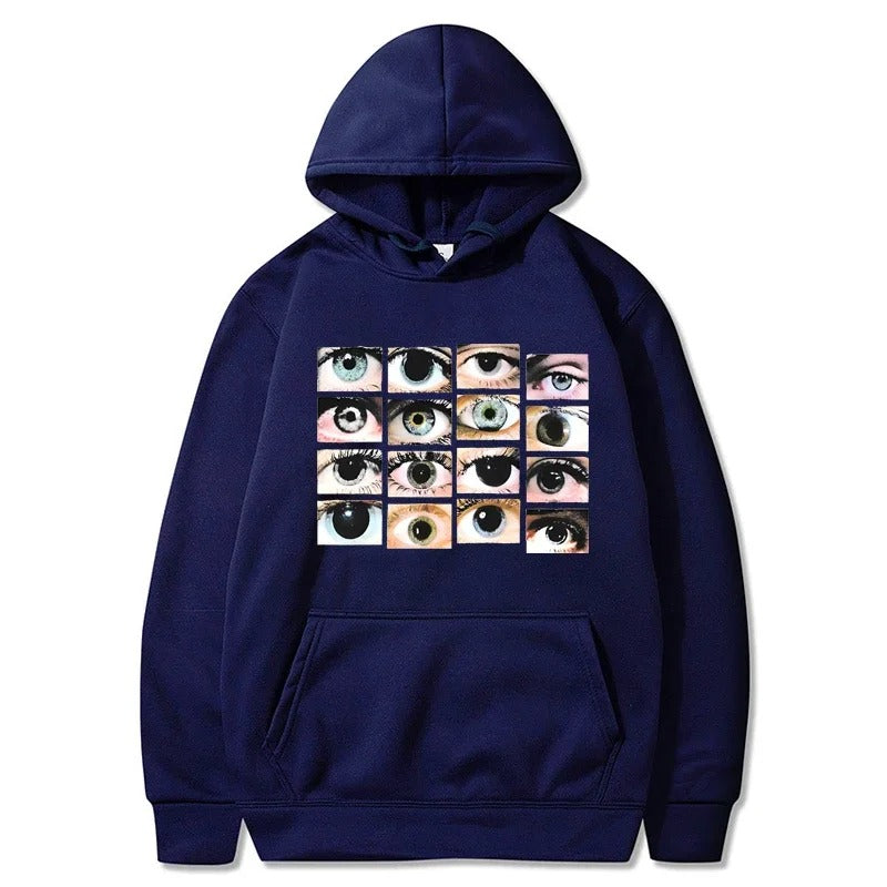 Tina - Hoodie met oogmotief voor dames