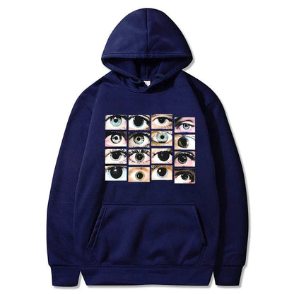 Tina - Hoodie met oogmotief voor dames