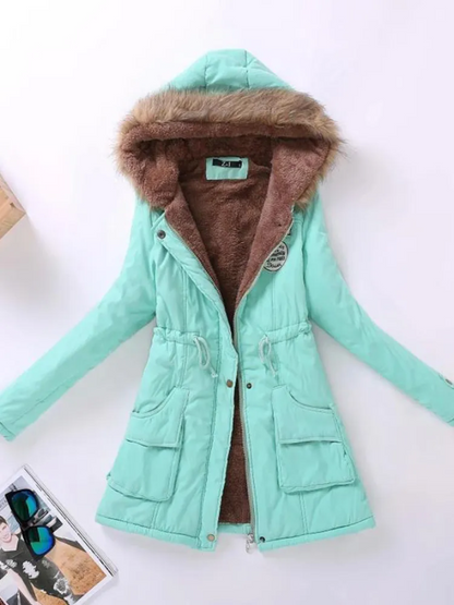 Kaitlyn Slimfit Parka met capuchon | Comfortabel & Stijlvol