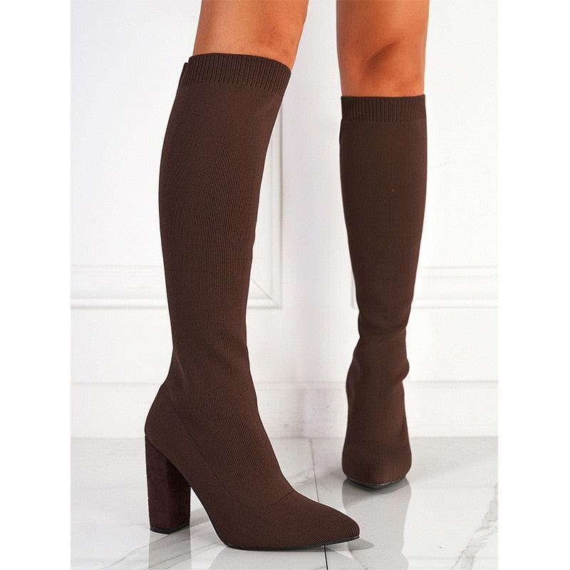 Nanine Boots | Women's Chunky Boots with Heel