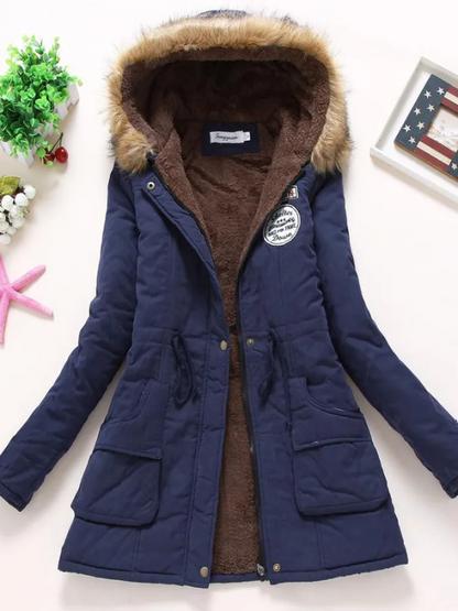 Kaitlyn Slimfit Parka met capuchon | Comfortabel & Stijlvol