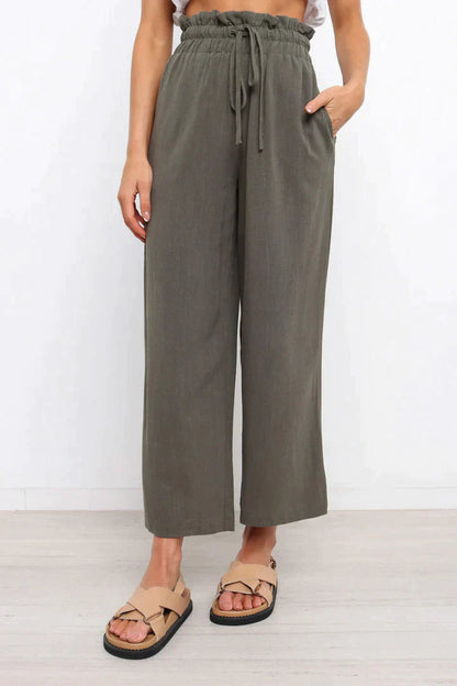 Comfy rechte broek voor vrouwen