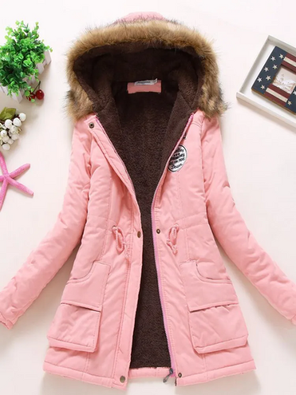 Kaitlyn Slimfit Parka met capuchon | Comfortabel & Stijlvol