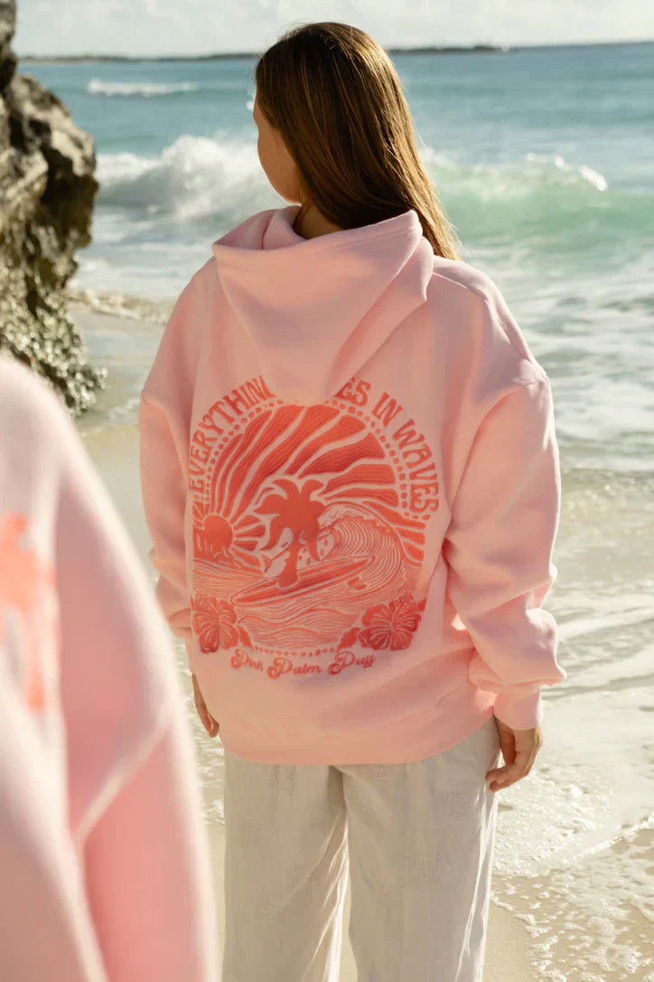 Waele Hoodie | Chasing Sunsets Graphic Hoodie