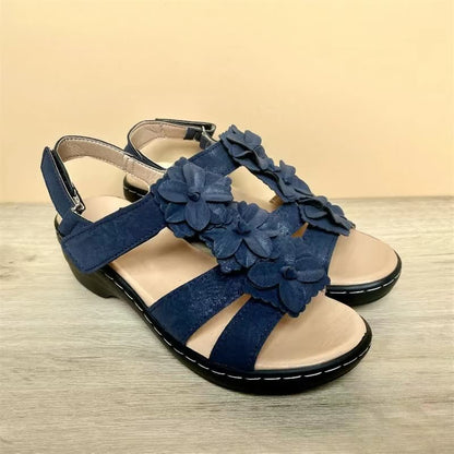 Zomersandalen voor dames | Bloemen