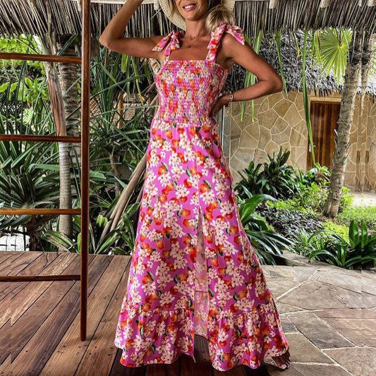"Thea" designer maxi jurk