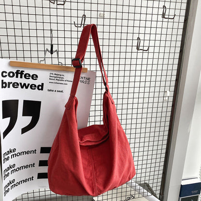 Lieke | Praktische en Stijlvolle Dames Schoudertas van Canvas