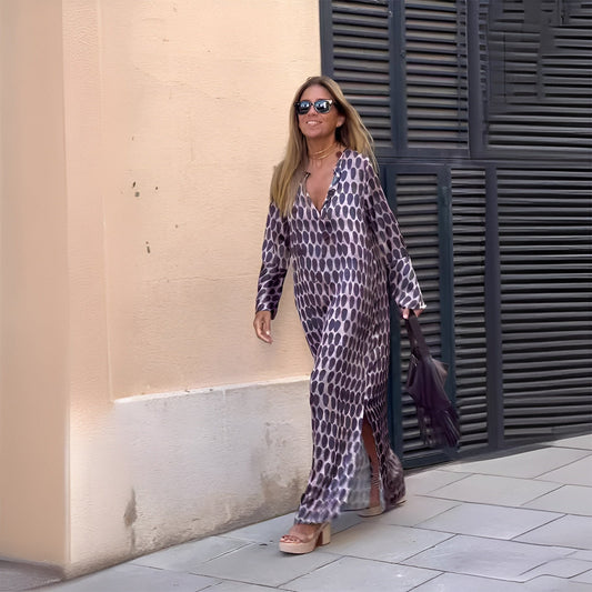 lichte boho jurk