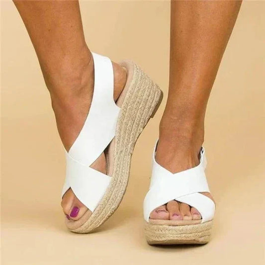 Karen® | Chique elegante espadrille sandalen