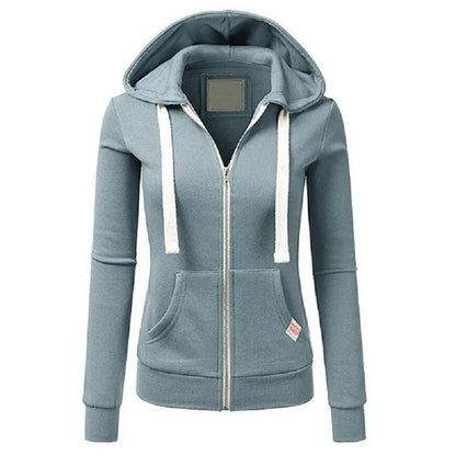 Sharon | Sweat Jacket Met Kap Voor Vrouwen