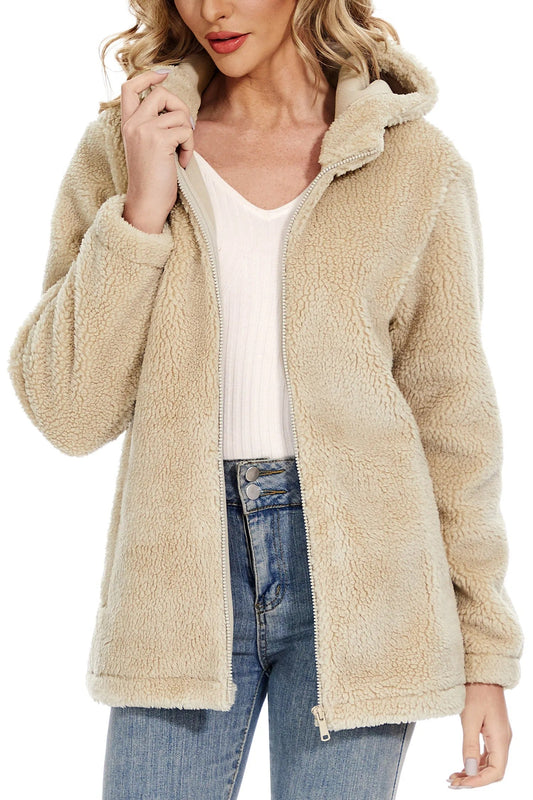 Eldora - Comfortabele Furry Hoodie voor Vrouwen