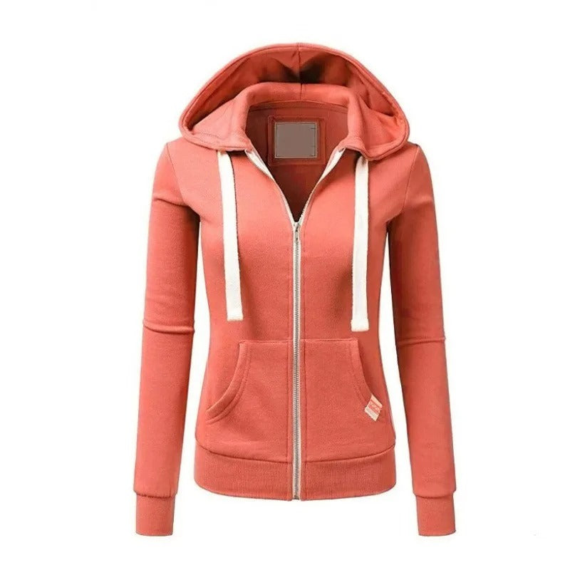 Sharon | Sweat Jacket Met Kap Voor Vrouwen