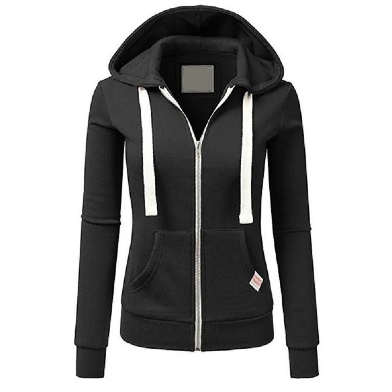 Samantha - Dames hoodie met rits