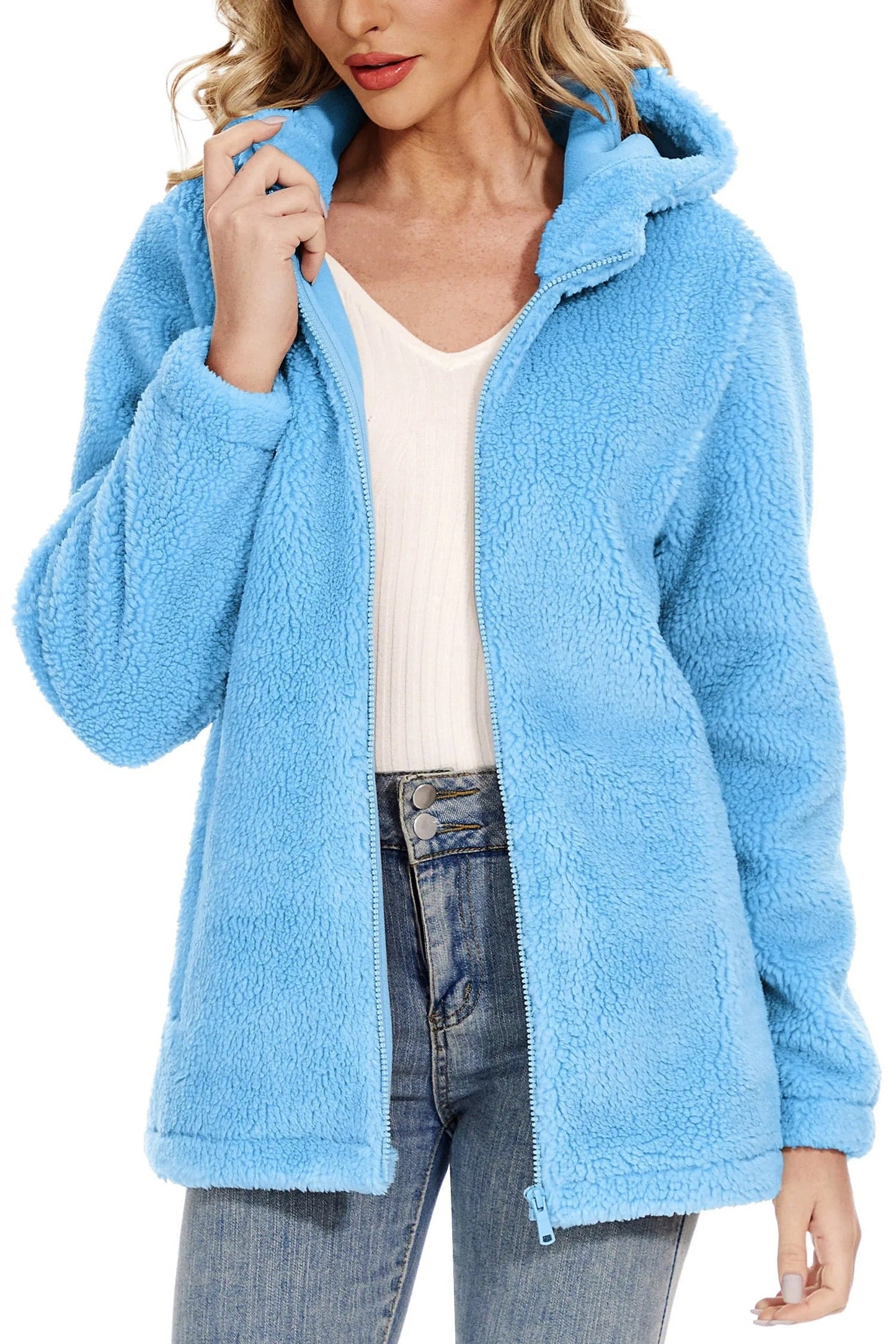 Eldora - Comfortabele Furry Hoodie voor Vrouwen