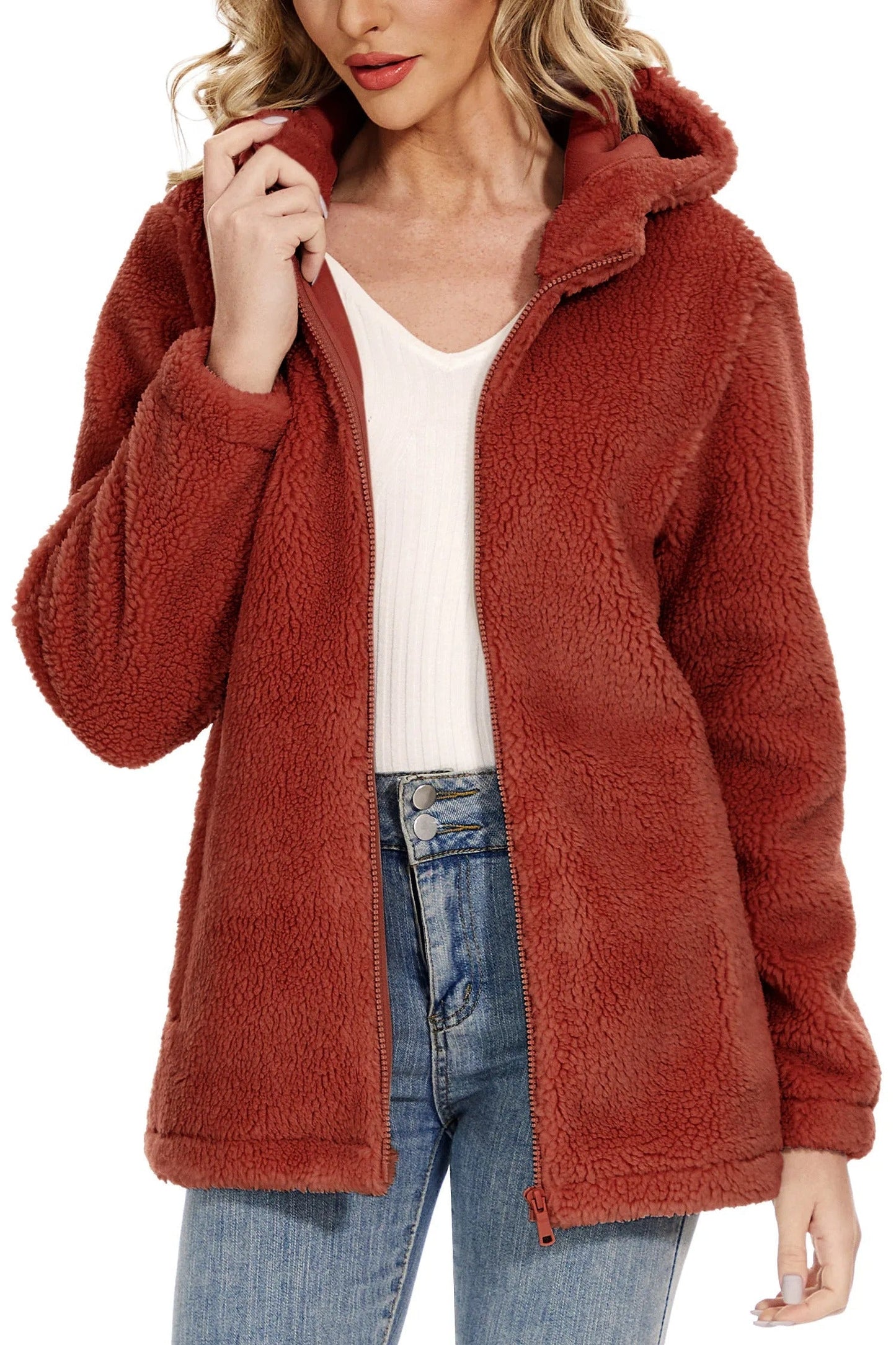 Eldora - Comfortabele Furry Hoodie voor Vrouwen