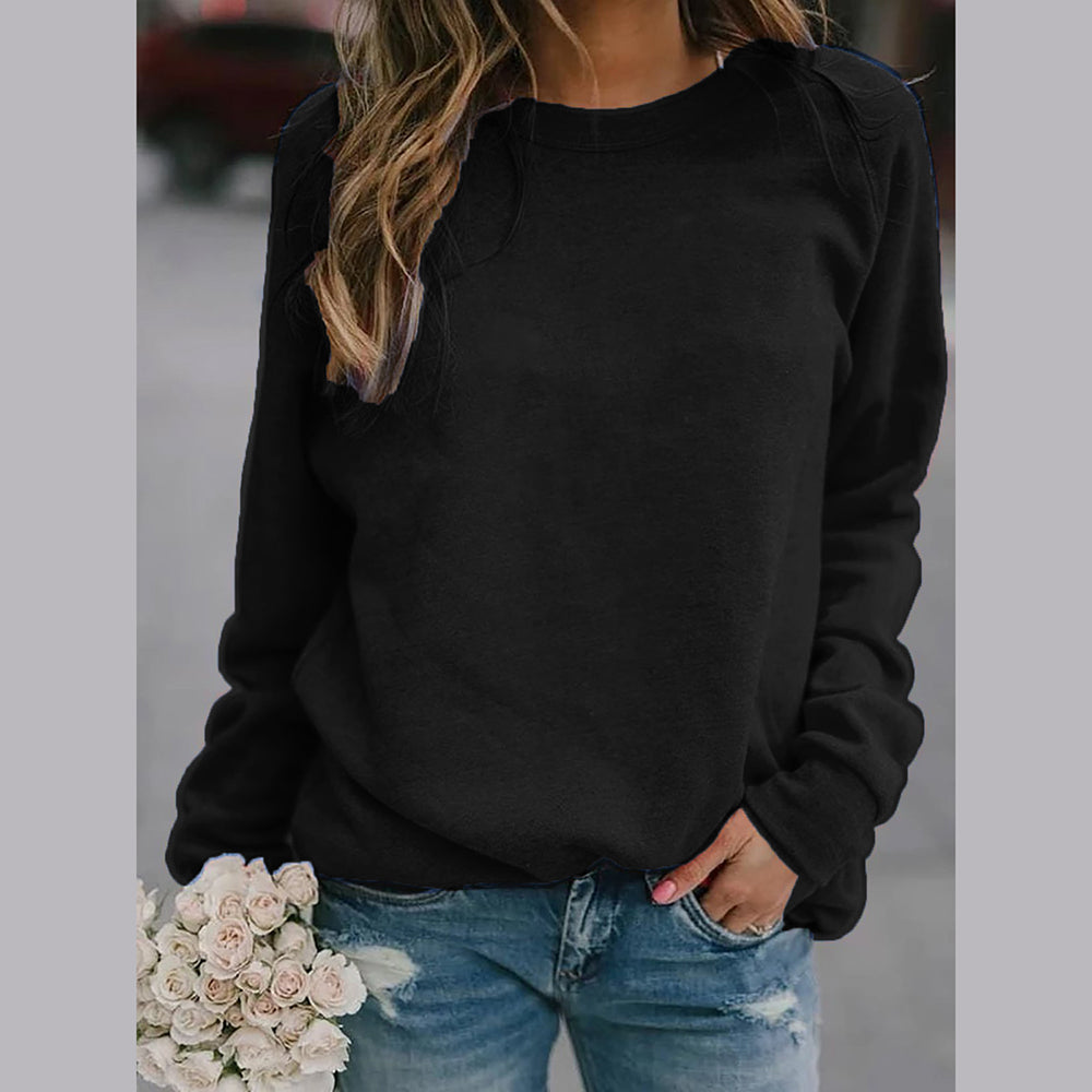 Sharon | Elegant en Comfortabel Sweatshirt Met Ronde Halslijn