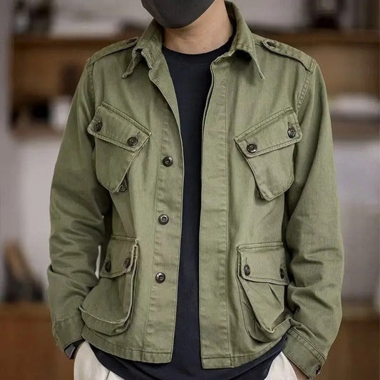 Cedric Jacket | Men's Retro Military Jacket