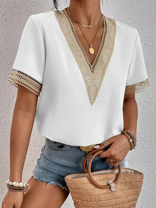 Nena Women's lichtgewicht blouse - Elegant en veelzijdig