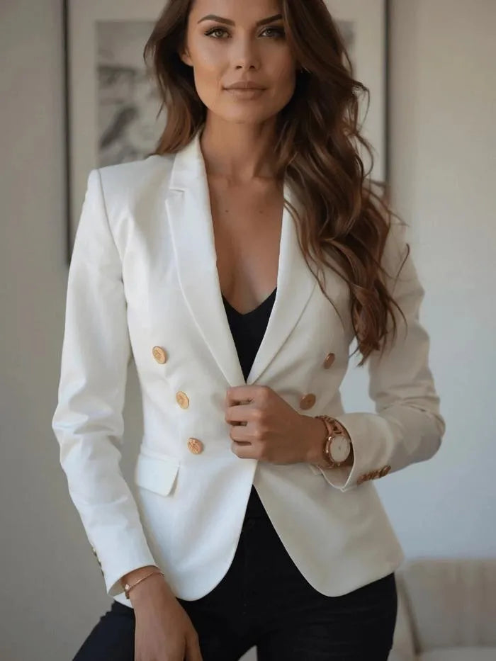 Luxe Blazer - Comfortabele Elegant - Hoogwaardige Materialen - Perfect voor Zaken en Avonduitjes