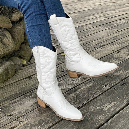 Trendy Cowboy Laarzen voor Vrouwen