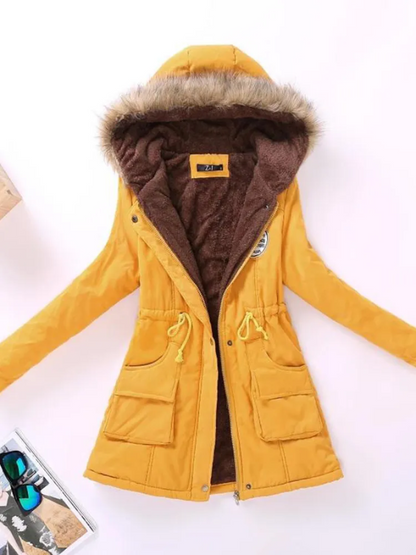 Kaitlyn Slimfit Parka met capuchon | Comfortabel & Stijlvol