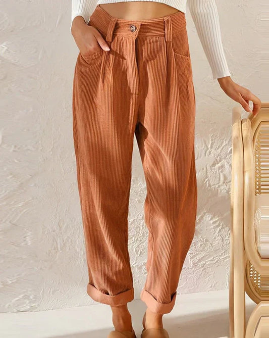 Kamryn - Klassieke Hoge Taille Broek voor Vrouwen